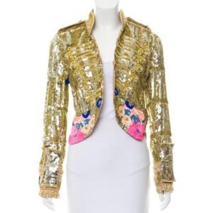 ISO *NOT FOR SALE* LOYD/FORD gold sequin jacket